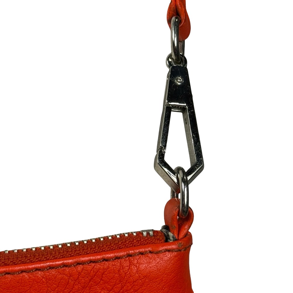Rebecca Minkoff Red Leather Triple Zip Crossbody Bag Small Rock n‎ Roll Biker - Picture 10 of 16